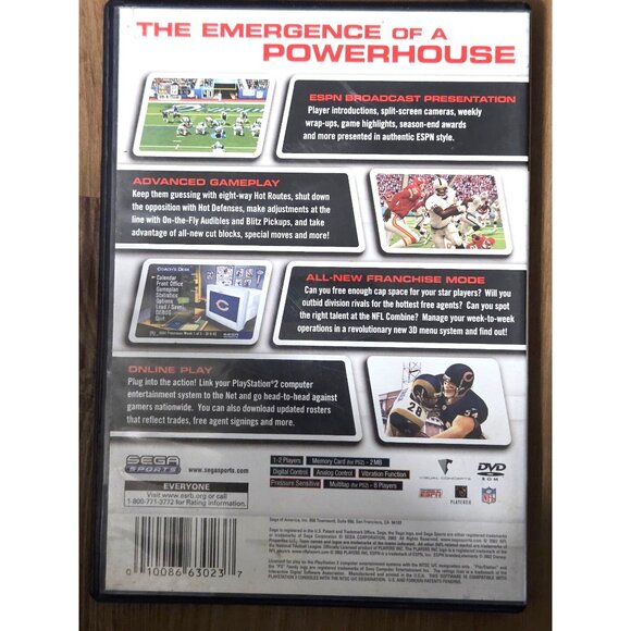 NFL 2K3 (PlayStation 2 Game) - Complete - Picture 5 of 5